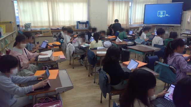 普通教室の様子①