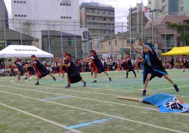 みんなで輝く！笹小ソーラン～絆～　５年生
