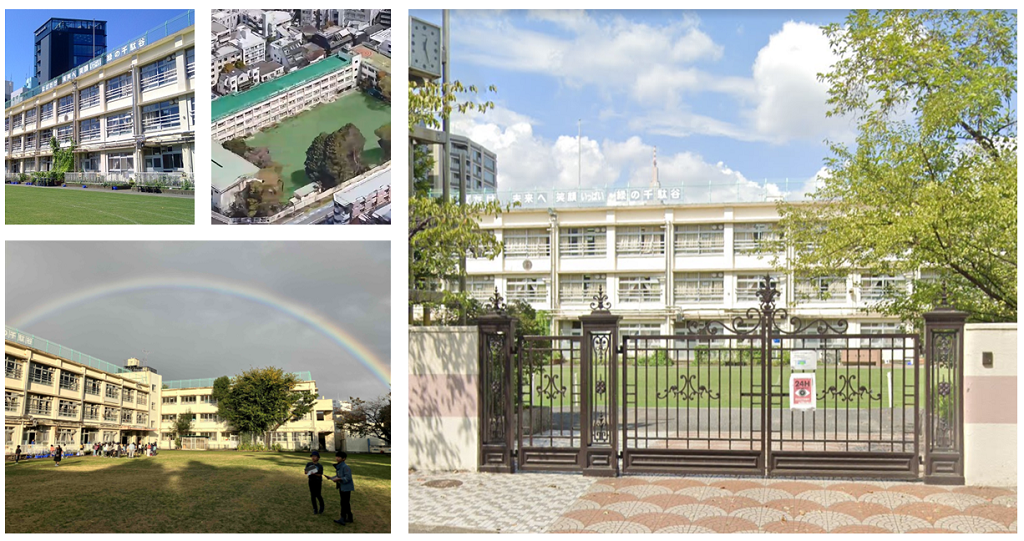 千駄谷小学校風景