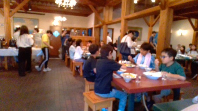 夕食