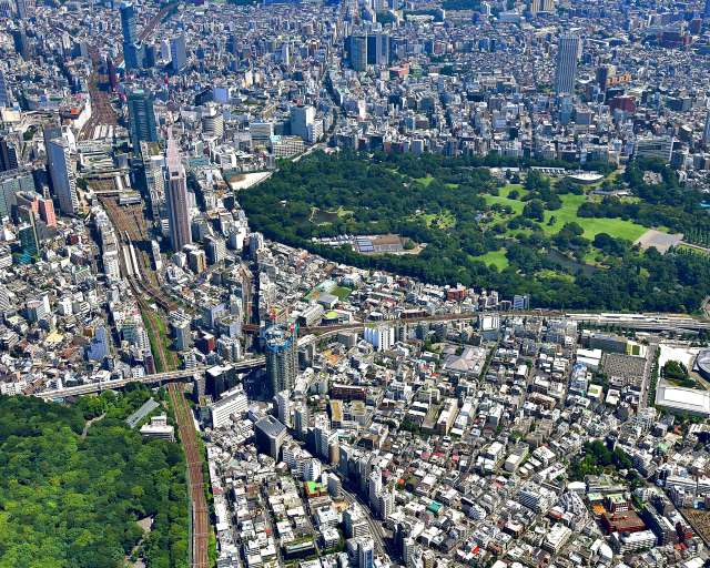 ④航空写真