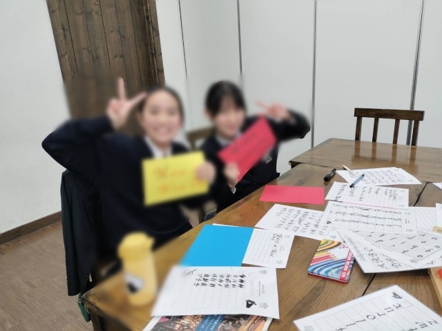 Calligraphy(メッセージカード作り)