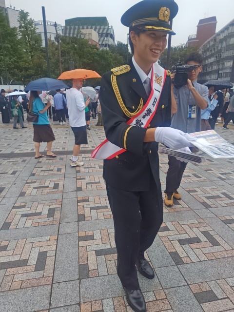 ノベルティ配布